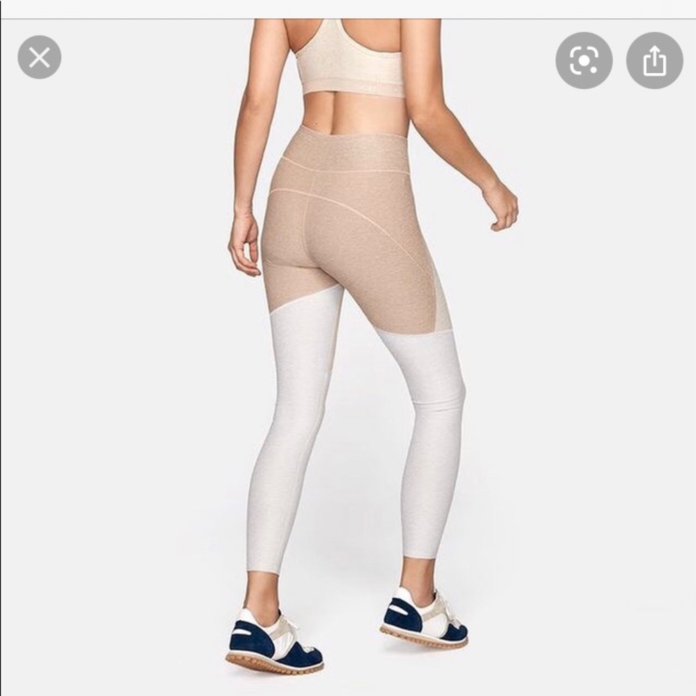 Outdoor Voices 7/8 tr-tone leggings